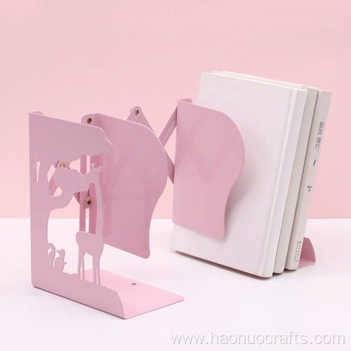Creative telescopic simple book stand for students storage